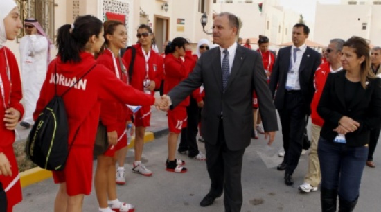 الامير فيصل يرعى حفل السوسنة للتميز الرياضي الاردني