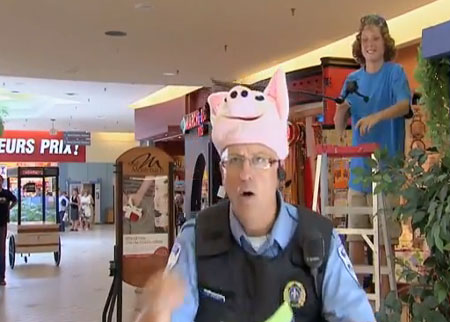 الولد والشرطي