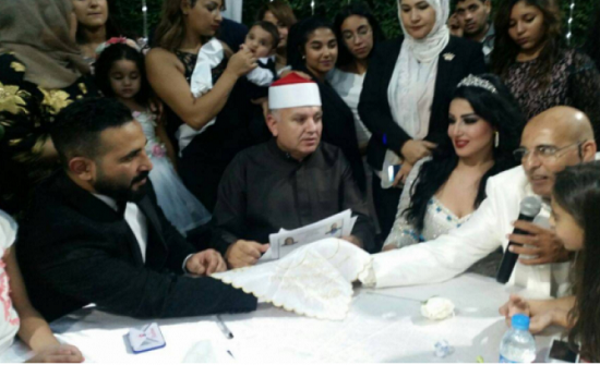 صورة : الظهور الأول لشقيق سمية الخشاب في حفل زفافها! صورة : الظهور الأول لشقيق سمية الخشاب في حفل زفافها!