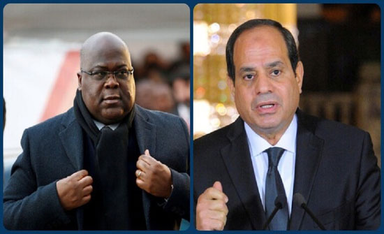 السيسي وتشيسيكيدي يبحثان مستجدات قضية "سد النهضة" الإثيوبي السيسي وتشيسيكيدي يبحثان مستجدات قضية "سد النهضة" الإثيوبي