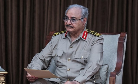 حفتر ينفي زيارة موسكو وتعهده بإرسال قوات لأوكرانيا حفتر ينفي زيارة موسكو وتعهده بإرسال قوات لأوكرانيا