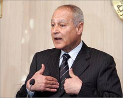 ابو الغيط : اجراءات عربية في اتجاه التطبيع اذا استؤنفت المفاوضات وجمد الاستيطان ابو الغيط : اجراءات عربية في اتجاه التطبيع اذا استؤنفت المفاوضات وجمد الاستيطان
