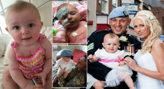 طفلة عمرها أيام تنجو من 6 عمليات في القلب