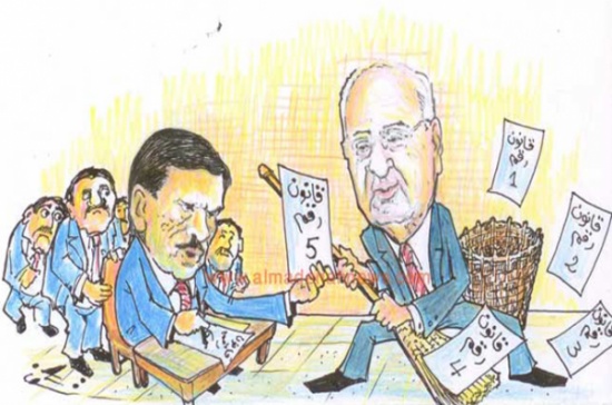 معركة طاحنة بين المصري والسرور على مشاريع القوانين