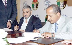 اتحاد كرة القدم يوقع اكبر اتفاقيه رعاية لبطولاته للموسم الجديد... ( المناصير) ترعى الدوري والكاس بمليون ونصف المليون دينار 