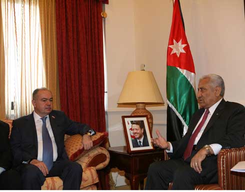 النسور يستقبل نائب رئيس مجلس الاتحاد الروسي