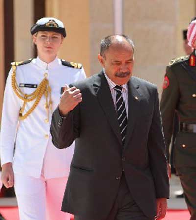 الحاكم العام لنيوزيلندا يغادر الاردن في ختام زيارة رسمية