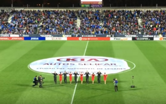 بالفيديو ..دبكة اردنية في افتتاح مباراة ريال مدريد