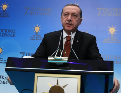 أردوغان: المجتمع الدولي المسؤول الأول عما يحدث بغزة ودولِ المنطقة