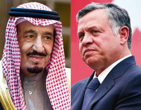 الملك وخادم الحرمين يؤكدان ضرورة التنسيق العربي الإسلامي ضد الانتهاكات الاسرائيلية للاقصى الملك وخادم الحرمين يؤكدان ضرورة التنسيق العربي الإسلامي ضد الانتهاكات الاسرائيلية للاقصى