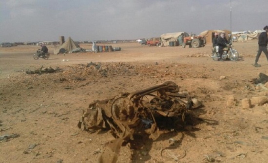 تفاصيل تفجير مخيم الركبان تفاصيل تفجير مخيم الركبان