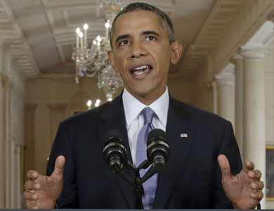 أوباما يرجئ الضربة العسكرية ويعطي فرصة للدبلوماسية في سوريا