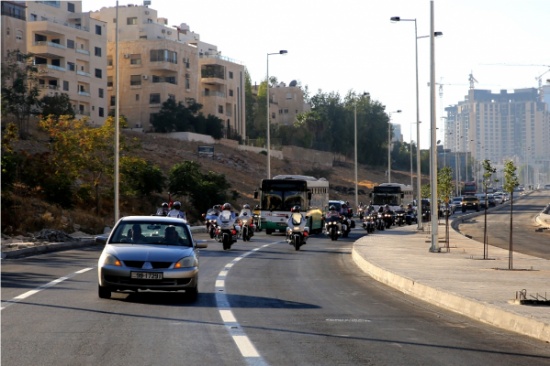 إفتتاح شارعي الامير حسين بن عبدالله الثاني وشارع الاميرة بسمة بكلفة 20 مليون دينار