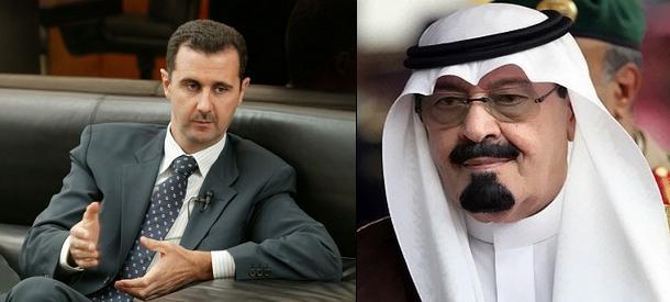 خادم الحرمين الشريفين في دمشق لاول مرة منذ توليه العرش 