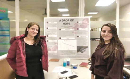 أردنيتان تخترعان جهازاً يشخص الأنيميا بسرعة