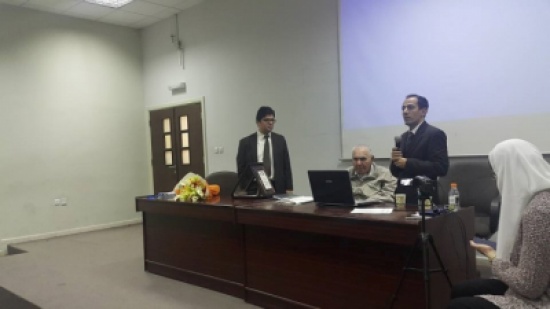 علوم التأهيل في الاردنية تكرم الدكتور يوسف الهليس
