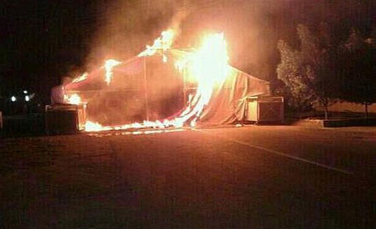 بالفيديو : العراق.. مصرع 4 أطفال نازحين إثر حريق التهم خيمتهم في كركوك