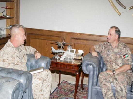 الأمير فيصل بن الحسين يستقبل وفداً أميركياً