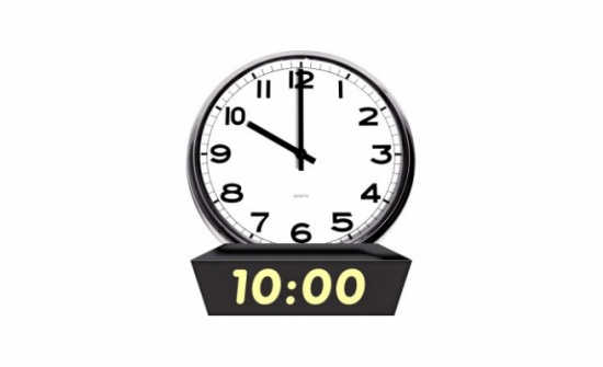 دوام الاحد الساعة 10:00 دوام الاحد الساعة 10:00