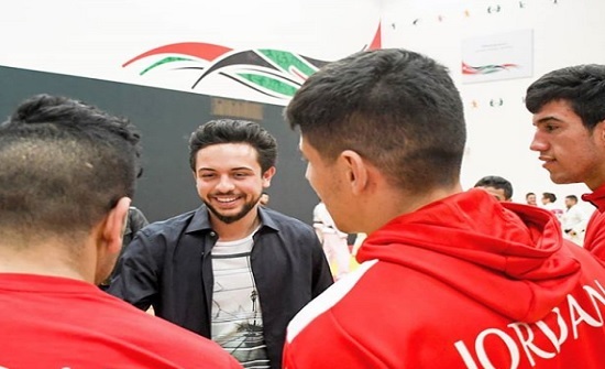 الأمير الحسين يزور مركز الإعداد الأولمبي الأمير الحسين يزور مركز الإعداد الأولمبي
