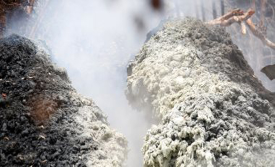 الصين تستخرج الغاز من رواسب بركانية