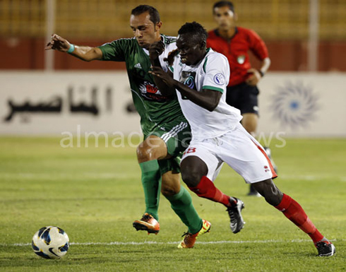 بالصور: الوحدات ينتزع الفوز بشق الأنفس من اتحاد الرمثا بدوري الأردن