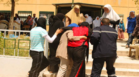هلع باحد المطاعم في اربد عقب انبعاث رائحة غريبة ادت لاصابة مرتاديه بالسعال والعطاس !