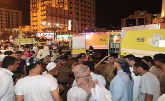 إخلاء فندق في مكة المكرمة إثر اندلاع حريق