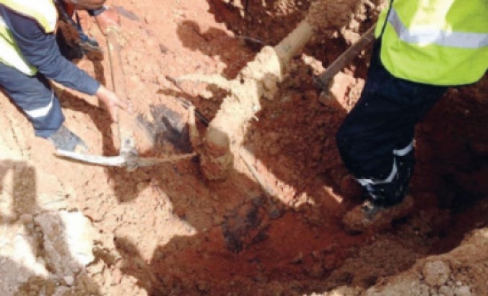 ضبط 27,135 الف اعتداء على خطوط مياه رئيسية وفرعية