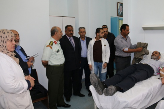 مؤتة: حملة للتبرع بالدم للأهل في فلسطين