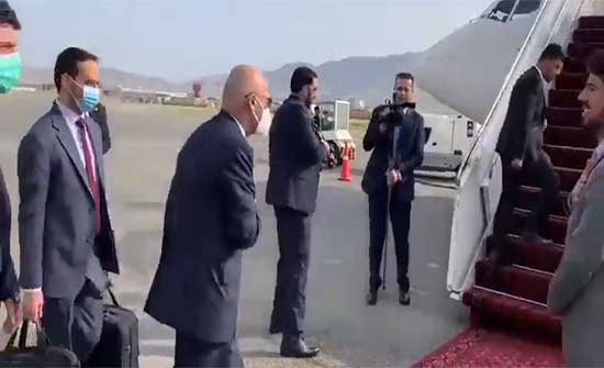 غني غادر أفغانستان على متن طائرة أمريكية .. بالفيديو غني غادر أفغانستان على متن طائرة أمريكية .. بالفيديو