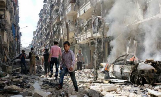 المرصد السوري: مقتل 577 مدنياً في حلب خلال 52 يوما المرصد السوري: مقتل 577 مدنياً في حلب خلال 52 يوما