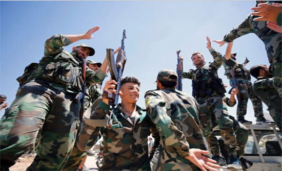 الجيش السوري ينتزع حوض اليرموك بالكامل من الدولة الإسلامية