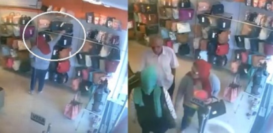 شاهد..  كاميرا مراقبة تكشف دهاء سارقة محترفة