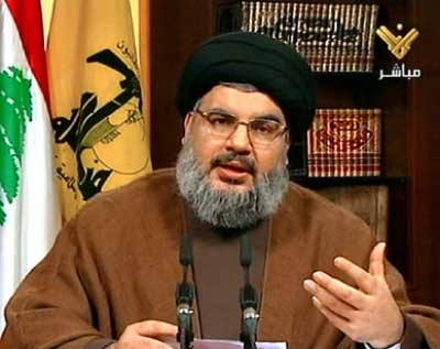 نصر الله يتوعد "اسرائيل":"حربنا ستبدا باطلاق صواريخ تتجاوز مدينة حيفا" نصر الله يتوعد "اسرائيل":"حربنا ستبدا باطلاق صواريخ تتجاوز مدينة حيفا"