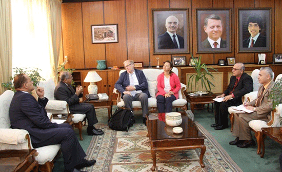 بحث مجالات التعاون بين اليرموك والوكالة الألمانية للتعاون الدولي