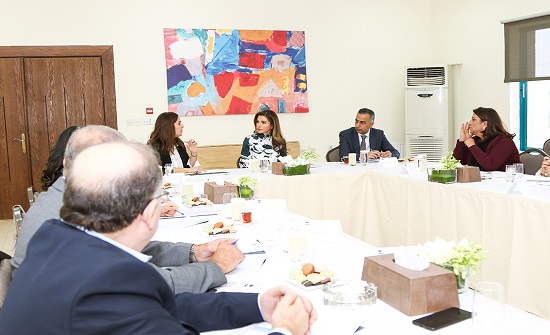 الملكة رانيا تترأس اجتماع مجلس أمناء مؤسسة نهر الأردن الملكة رانيا تترأس اجتماع مجلس أمناء مؤسسة نهر الأردن