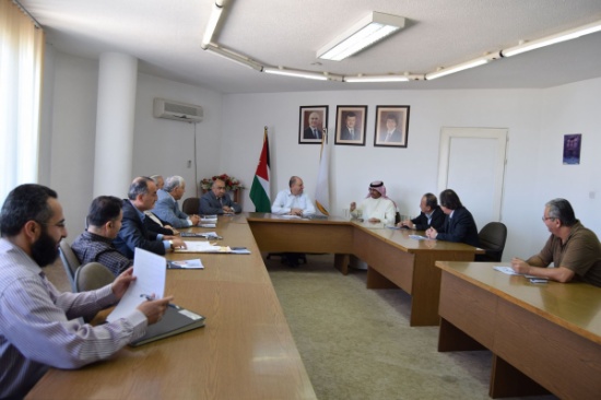 الملحق الثقافي الكويتي المطيري يزور جامعة إربد الأهلية الملحق الثقافي الكويتي المطيري يزور جامعة إربد الأهلية