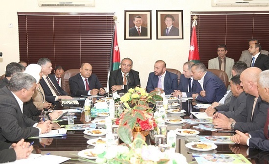بحث عدد من المواضيع المشتركة بين أمانة عمان وبلدية الرصيفة - صور بحث عدد من المواضيع المشتركة بين أمانة عمان وبلدية الرصيفة - صور