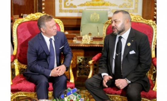 قمة بين الملك والعاهل المغربي الخميس قمة بين الملك والعاهل المغربي الخميس
