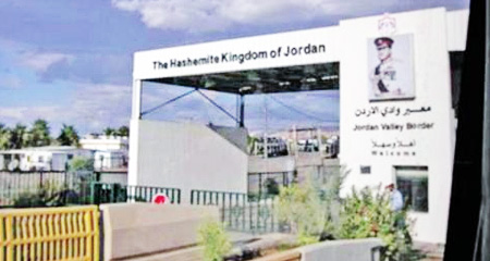 حركة المسافرين والشحن معبر وادي الاردن حركة المسافرين والشحن معبر وادي الاردن