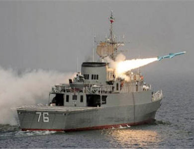 تجهيز السفن الحربية الإيرانية بصواريخ ‘كروز′ من طراز غدير