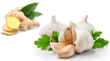 الزنجبيل والثوم... علاج دوالي الساقين بمواد طبيعية الزنجبيل والثوم... علاج دوالي الساقين بمواد طبيعية