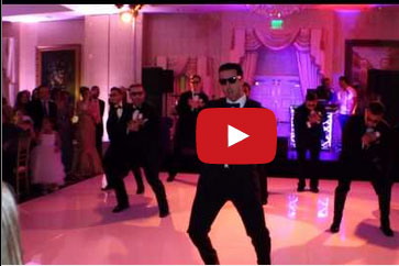عريس يهدي مع أصدقائه رقصات لعروسه !