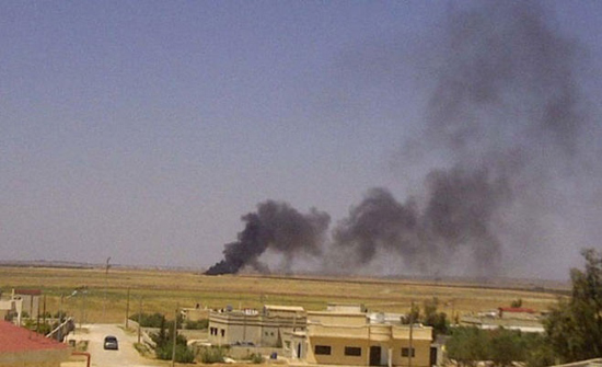 اهتزازات في منازل باربد والرمثا بعد قصف كثيف في درعا