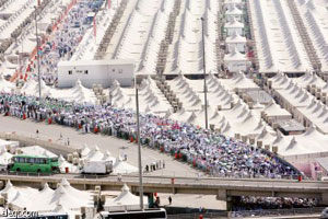 الحجاج "المتعجلون " ينهون مناسك الحج اليوم (محدث) الحجاج "المتعجلون " ينهون مناسك الحج اليوم (محدث)