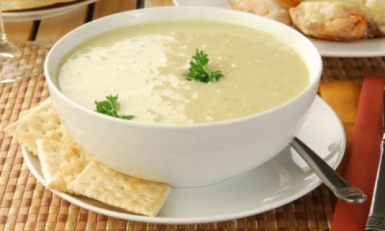شوربة حبوب الأرز واللبن شوربة حبوب الأرز واللبن