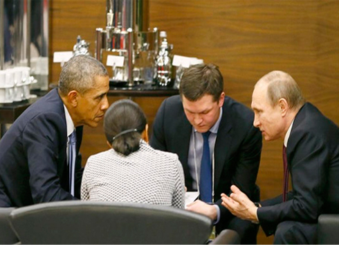 أوباما وبوتين يتفقان على وقف إطلاق النار بسوريا