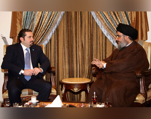 الحريري لنصر الله : لا تراهن على بقاء الأسد الحريري لنصر الله : لا تراهن على بقاء الأسد