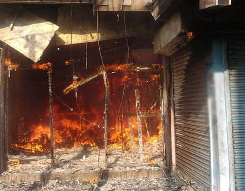 عمّان : حريق في مستودع لمواد التنظيف فجر الجمعة